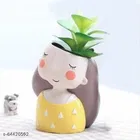 Ceramic Decorative Cute Girls Pot for Home Decor 