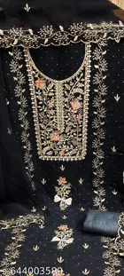 Embroidered Floral Patiala Suits for Women 