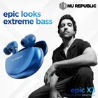 Nu Republic Epic X3 Ear Buds (Blue)