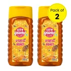 City Yum Honey Squeezy Bottle 2X500 g (Pack of 2)