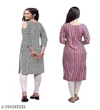Crepe Kurtis for Women 