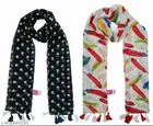 Poly Chiffon Printed Scarves for Women 