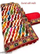 Georgette Abstract Saree for Women 