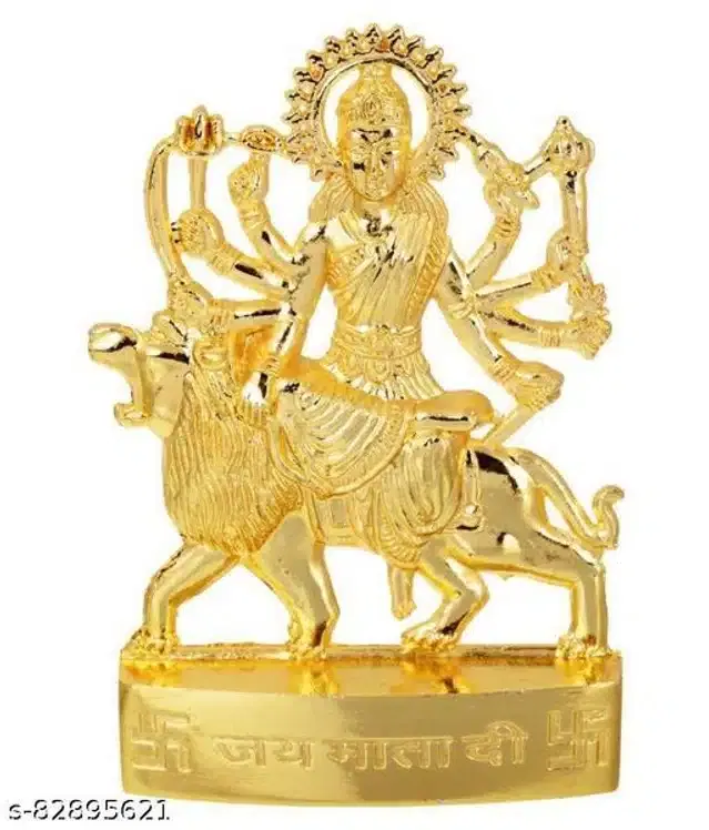 Maa Durga Idol (Gold)
