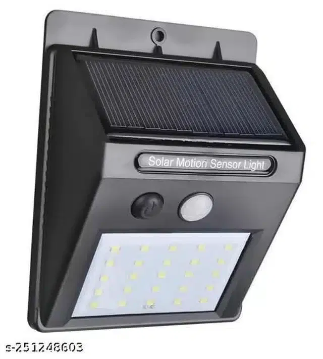 Solar Motion Sensor Outdoor Emergency Light (White)