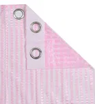 Sheer Plain Pink Door Curtain 7ft Pack of 1