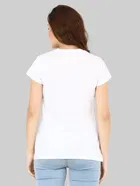 Round Neck Printed T-Shirt for Women & Girls 