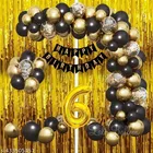 33 Pcs 6th Birthday Decoration kit for Kids, Multicolour, Set of 1