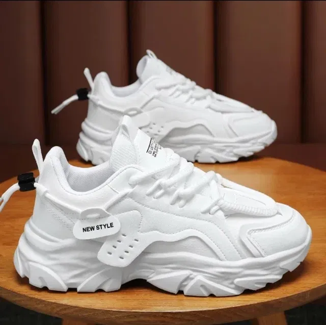 Casual Shoes for Women (White, 5)
