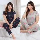 Satin Nightsuit for Women 