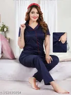 Satin Nightsuit for Women 