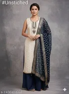 Embroidered Palazzo Suit Set 