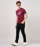 Round Neck Printed T-Shirt for Men 