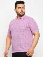 Printed Polo T-shirt for Men 