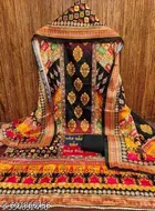 Bandhani Printed Jaipuri Designs Embroidered Top Bottom Duppata for Women 