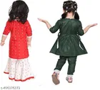 Rayon Kurta Set for Girls 