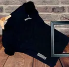 Poly Blend Printed T-Shirt for Men, Black 