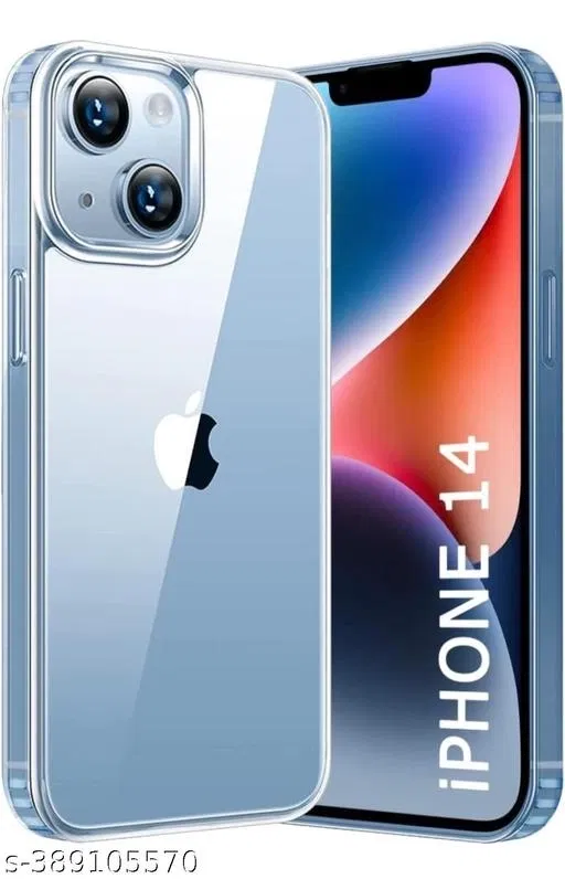 Silicone Mobile Cover for IPhone 14 (Multicolor)