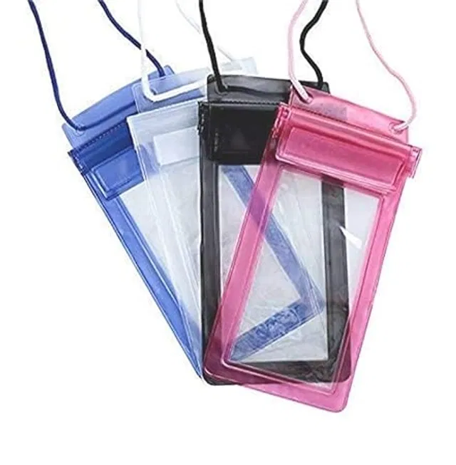 Waterproof Phone Pouch (Multicolor, Pack of 4)