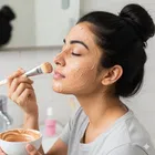 Multani Mitti Powder 200g, Rose Water 100ml, with brush 