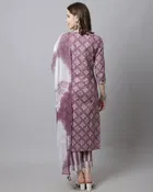 Cotton Embroidered Kurta Set for Women 