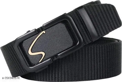 Canvas Belt for Men (Multicolor, 30)