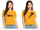 Half Sleeves Printed T-shirts for Women & Girls 