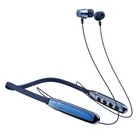 Wireless Bluetooth in-Ear Neckband with Mic (Blue)