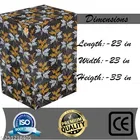 KANUSHI Industries® Washable & Dustproof Front Load Automatic Washing Machine Cover+ 1 Pc Surf Power Storage Box 