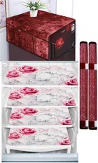 Knit 7 Pcs Fridge Cover Set 