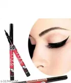 Hair Straightener with 4 Pcs Lipsticks & 2 Pcs 36H Eye Liners with Kajal 