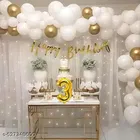 39 Pcs 3rd Birthday Decoration kit, Multicolour, Set of 1