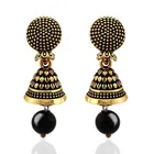 Vighnaharta Traditional Alloy Antique Finish Jhumki 