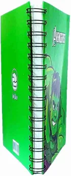 Printed Ruled Spiral Notebook 