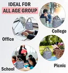 Fabric & Metal Lunch Bag 