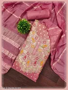 Embroidered Floral Patiala Suit for Women 