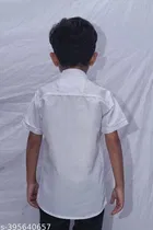 Solid Cotton Blend Kurta Set for Boys 