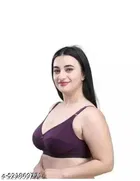 Cotton Blend Padded Bra for Women, Pack of 2 