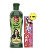 Dabur Amla Hair Oil 180 ml + Dabur Red Bae Fresh Gel 38 g