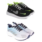 Sports Shoes for Men, Multicolor, Pack of 2 