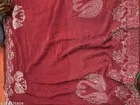 Georgette Embellished Saree For Women, Maroon