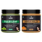 Natural Tulsi & Amba Haldi Powder for Skin & Hair 