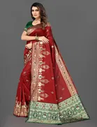 Silk Embellished Saree for Women 