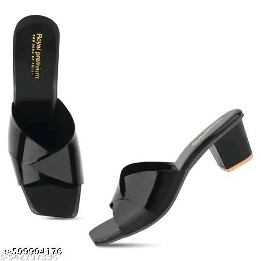 Heels for Women, Black (8)