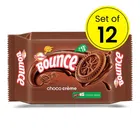 Sunfeast Bounce Choco Creme Biscuit 12X64 g (Pack Of 12)