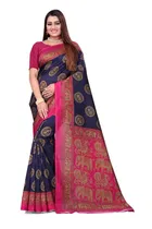 Art Silk Printed Saree for Women 