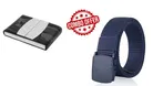 Combo of Wallet & Casual Belt for Men 