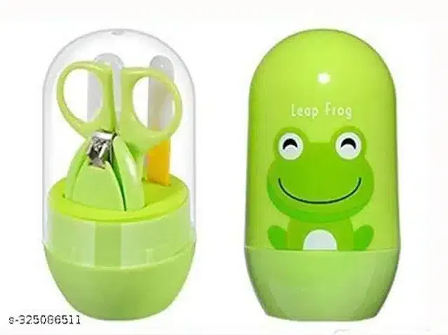 Plastic Manicure Pedicure Care Kit for Infants (Green)