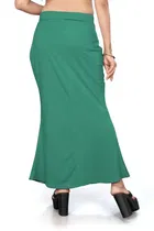 Lycra Solid Saree Petticoat for Women 