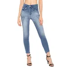 Denim Straight Fit Jeans For Women, LIGHT BLUE 